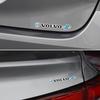 Für Volvo 4 Stück Auto Karosserie Aufkleber Auto Personalisiert Schön Aufkleber Für Volvo Xc60 Xc90 V40 V60 S60 V50 V90 S80 C40 XC40 V70 XC70