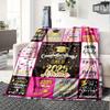Graduation Congratulations Class Of 2025 Home Customization Blankets Comfortable Soft Lightweight Multipurpose Blanket For Picnics Sofas Offices Beds