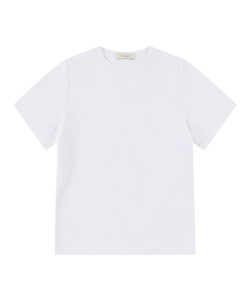 Siyajyu Sitp5242 Slim Regular Short Sleeve T-Shirt_White