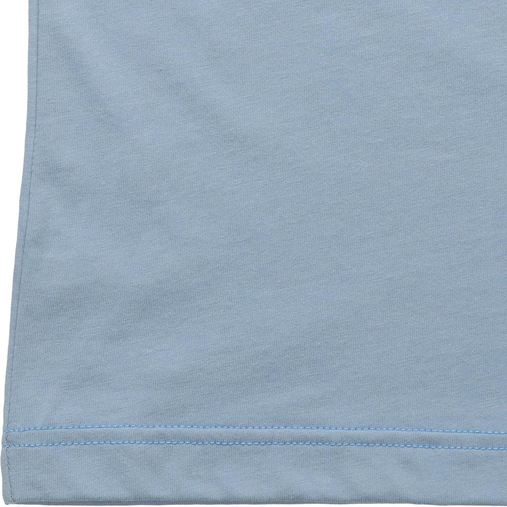 Nike American Retro Logo Print Solid Color Breathable Short Sleeve Drop Shoulder T-Shirt Women Tops University-Blue DM6212-494
