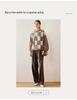 Women's Color-Block Cashmere Sweater: Round Neck, Drop Shoulder Pullover for Autumn/Winter - Thick, Loose, Casual Knitwear