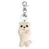 [USED] Official COMFORT MUNK Keychain, Ivory, Worn by BTS V