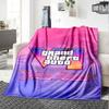 Grand Theft Auto Personalized Name Blanket Lightweight Personalized Blanket Soft & Cozy Versatile for Living Room Office Chair Picnics Sofa