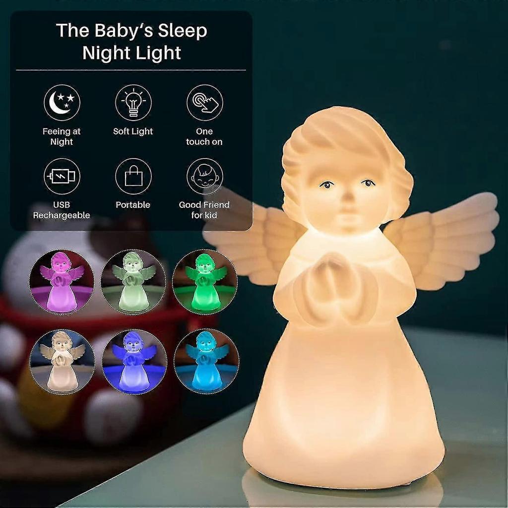 Lamp 7 Colors Kids For Kids Squishy Silicone Lamp Decor