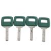 Solarhome 4PCS Ignition Keys 11039228 for Volvo Loader Haul Truck Heavy Equipment Laser Cut