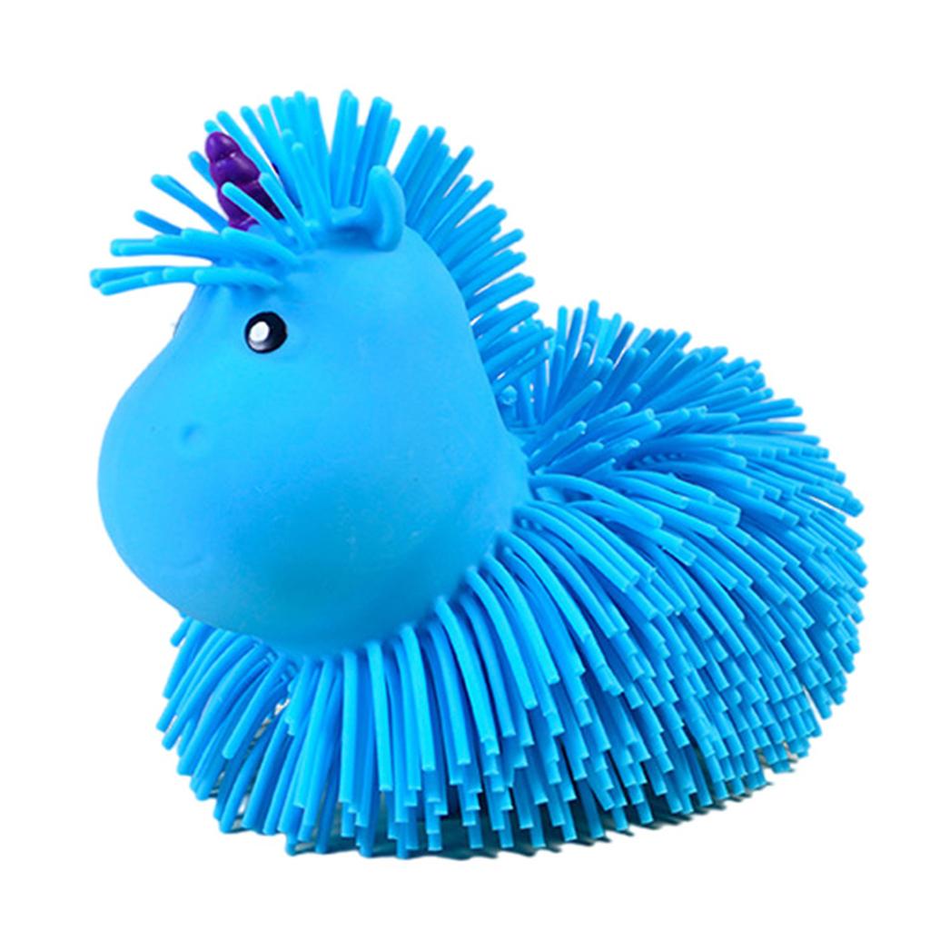 Long Haired Horse Decompressing Toy Antianxiety Toy for Office School Stretchy Stress Animal Toy for Student Adults