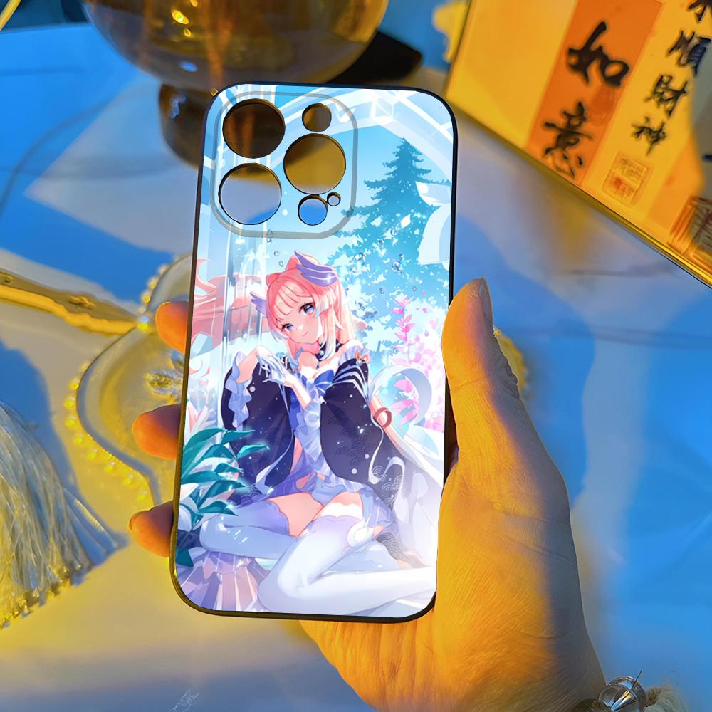 

Sangonomiya Kokomi Phone Case Funda For Iphone 14 13 17 16 11 15ProMax 12 Pro Max Mini Xr Xs X 7 Plus Covers iPhone 13 Pro Max