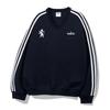 CROSSDOT Royal Oversized Track V-Neck Sweatshirt 5 Colors [Crdv_4004]