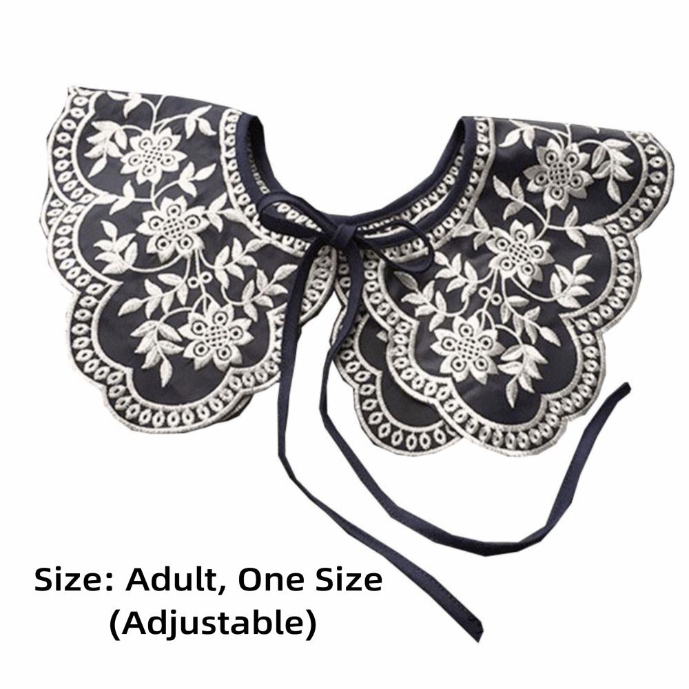 Lace Floral Fake Collar Detachable Decoration Collar False Collar  Shirts/Sweater/Dress Accessory