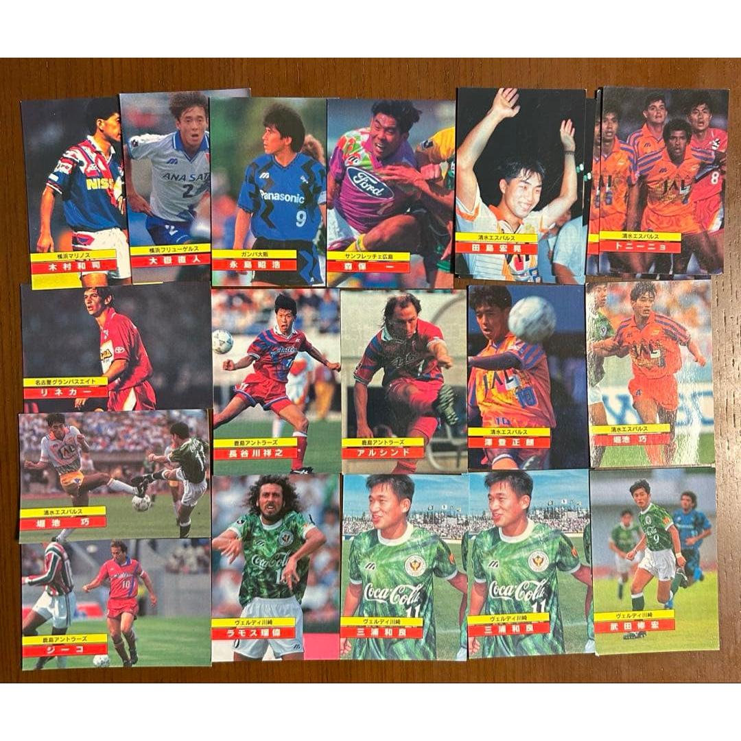 90 s J League Chips Card Kaz Ramos Takeda Verdy Zico