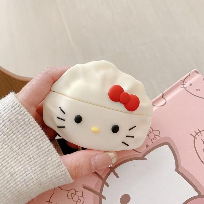 

Для Airpods Pro 2 Вкусный Милый Пельмень Hello Kitty Чехол-сумка для наушников