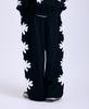 MISTER CHILD Spray Flower Sweatpants Black