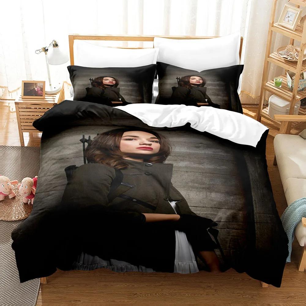 Teen Wolf Sengetøysett Enkelt Dynetrekk Dobbel Størrelse Sengetøy Queen King For Voksne Romdekor Populær Amerikansk TV-serie