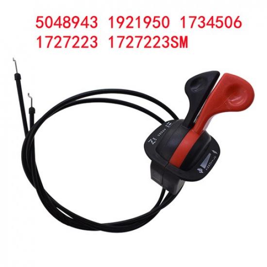 Throttle Choke Cables For 1734506SM 1721950 16HP-23HP Dual Control Assembly