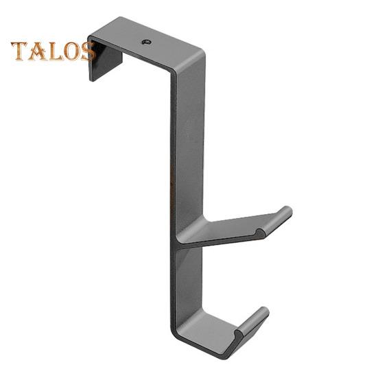 

Дверной крючок для хранения на задней стороне, органайзер, прочный, несущий нагрузку, устойчивый к ржавчине, не деформирующийся, вешалка для хранения всякой всячины серый