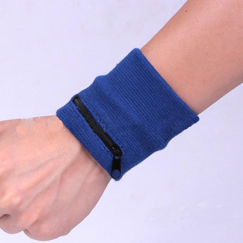 Zippered Sports Wrist Guards (Pair)