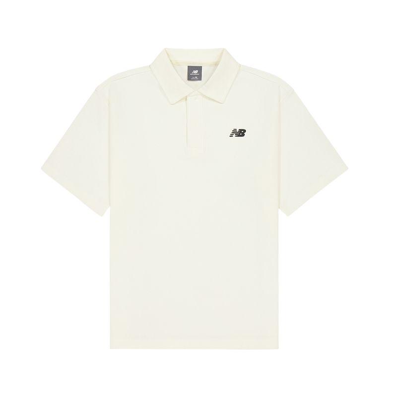 New Balance SS25 Polo Shirt Men s White NFF29191-WT XL