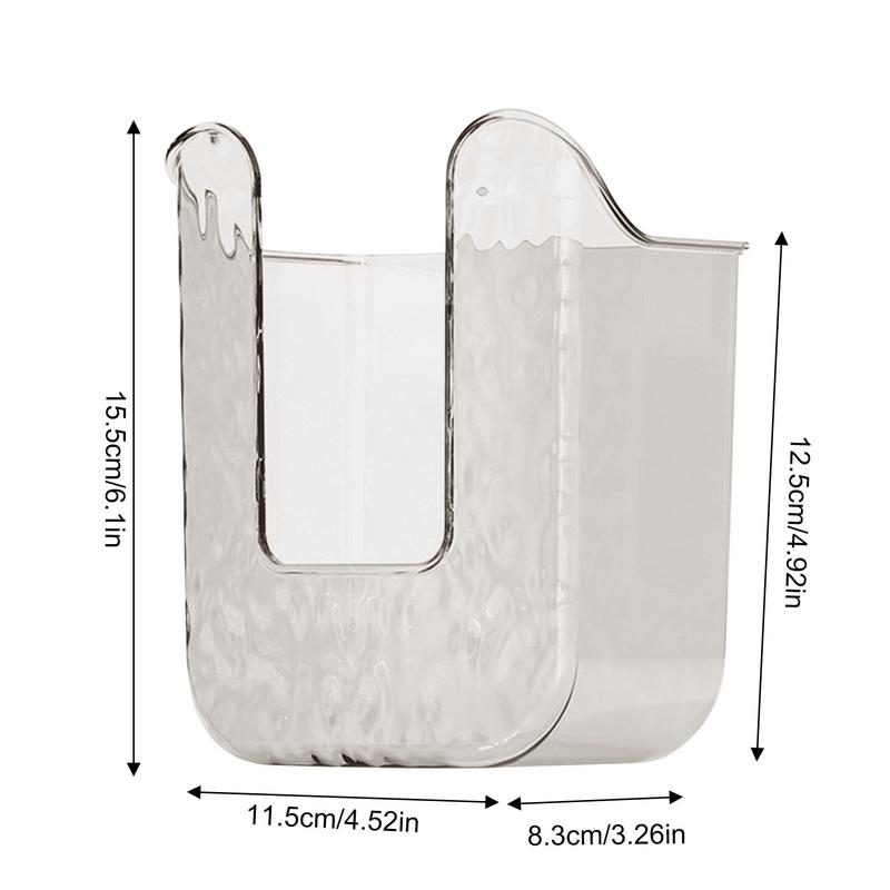 Wipes Dispenser for Bathroom No Punching Wipe Tissue Storage Box Case Refillable Wipes Container Box forKitchen Bedroom Bathroom