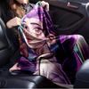K-POP Anime Girls Group  Four Seasons Soft Warm Blanket  All-Season Thick Knit Polyester Bedspread for Bed, Camping, Travel  Perfect Gift