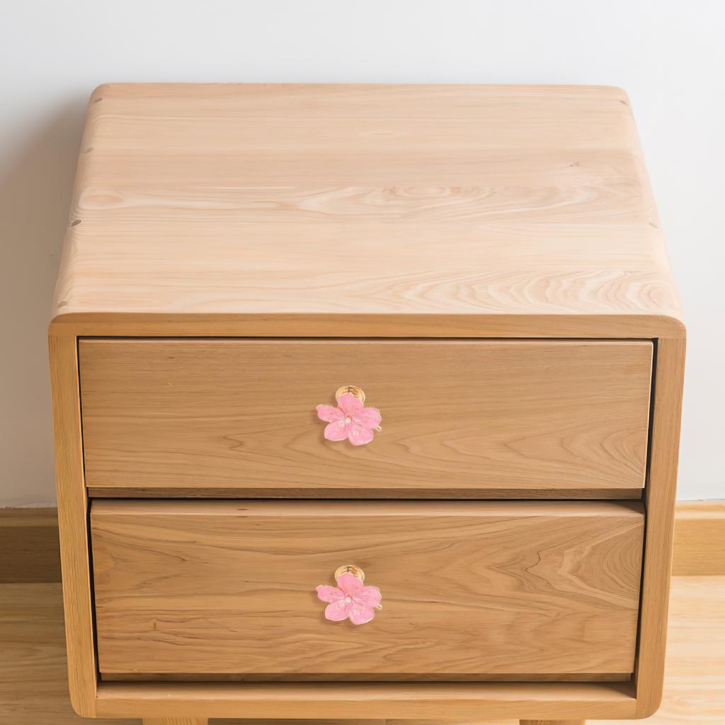 Blumenförmiger Schrankknopf Zinklegierung Griff für Schublade Tür Kleiderschrank Schrank Möbel Dekorative Beschläge Modern