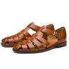 Men's Beach Shoes Adult Casual Bag Head Sgs White Breathable Men's Sandals
