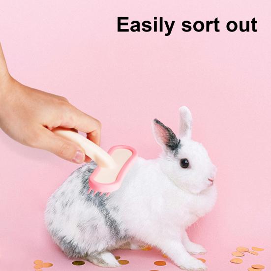 Szczotka do usuwania sierści psa Grzebień dla zwierząt domowych dla psów i kotów Silikonowe miękkie zęby Grzebień do masażu Pielęgnacja Kąpiel Szczotka Artykuły dla zwierząt