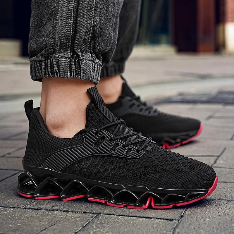 Men's Breathable Casual Sneakers Luxury Fashion Running Trainer Unisex Comfortable Wear Tenis Race Shoes