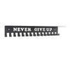 Medal Hanger Wall Mount Metal Multiple Hooks High Load Bring   Shelf for Home Entryway