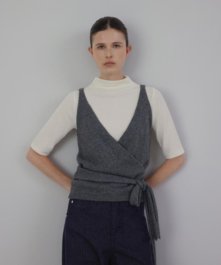 Q'SRB Camisole Layered Knit Bustier