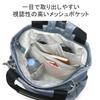Kanana Project Collection Backpack, DYL Salir Chambray, A4 Size Storage, No. 35913