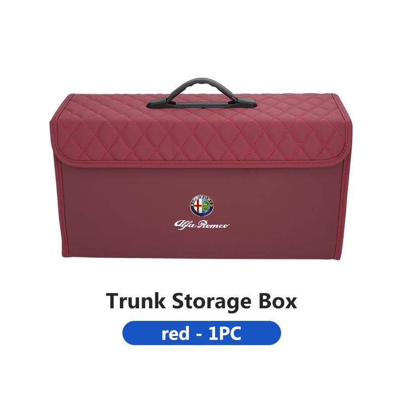 Auto-Organizer Kofferraum-Aufbewahrungsbox Stau-Aufräum-Behältertasche für Alfa Romeo GT Stelvio F1 Brera Volante Tonale Gloria Disco