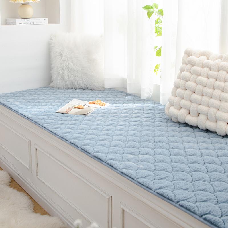 New Bay Window Mat Window Sill Mat Light Luxury Bedroom Blanket Internet Celebrity Tatami Balcony Mat Master Bedroom Carpet Generation Hair
