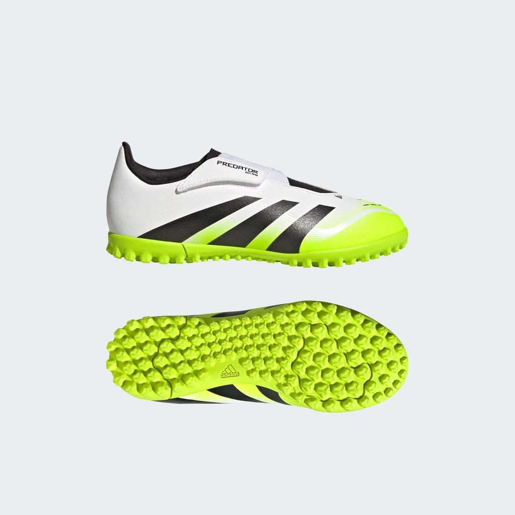 adidas Predator Club TF H L Kids JH8871 Kids' Performance Sports Shoes Cloud White / Core Black / Lucid Lemon