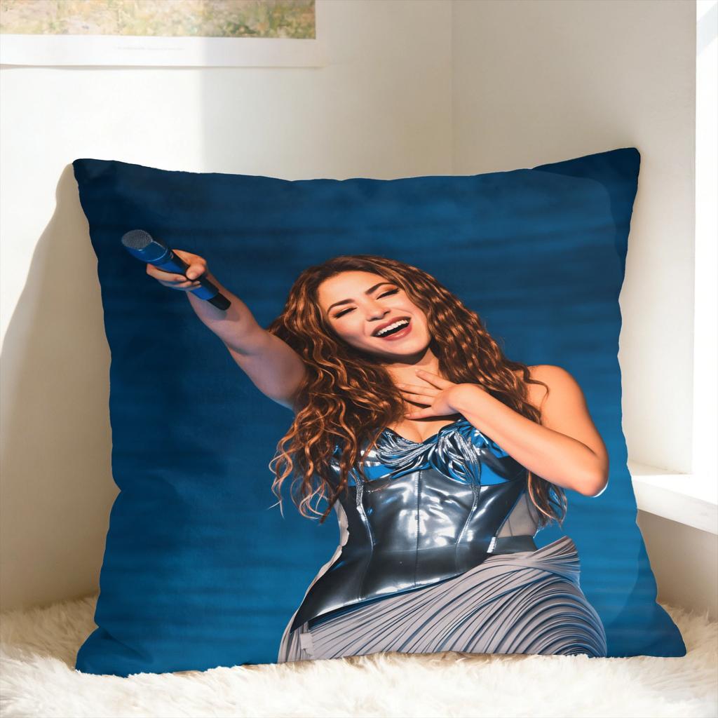 Federa per cuscino Singer S-Shakira Federa moderna per cuscino per divano, poltrona, letto, soggiorno Federe comode Regalo di compleanno