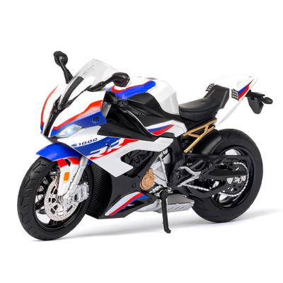 S1000RR, Motorradmodell aus Druckguss im Maßstab 1/12, Spielzeug mit Ton und Licht, für Kinder, Kleinkinder, Jungen und Mädchen, Geschenksammlung