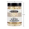 Urban Platter Sliced Blanched California Almonds, 200g (Badam Flakes, Perfect for Garnish, Baking and Salads)