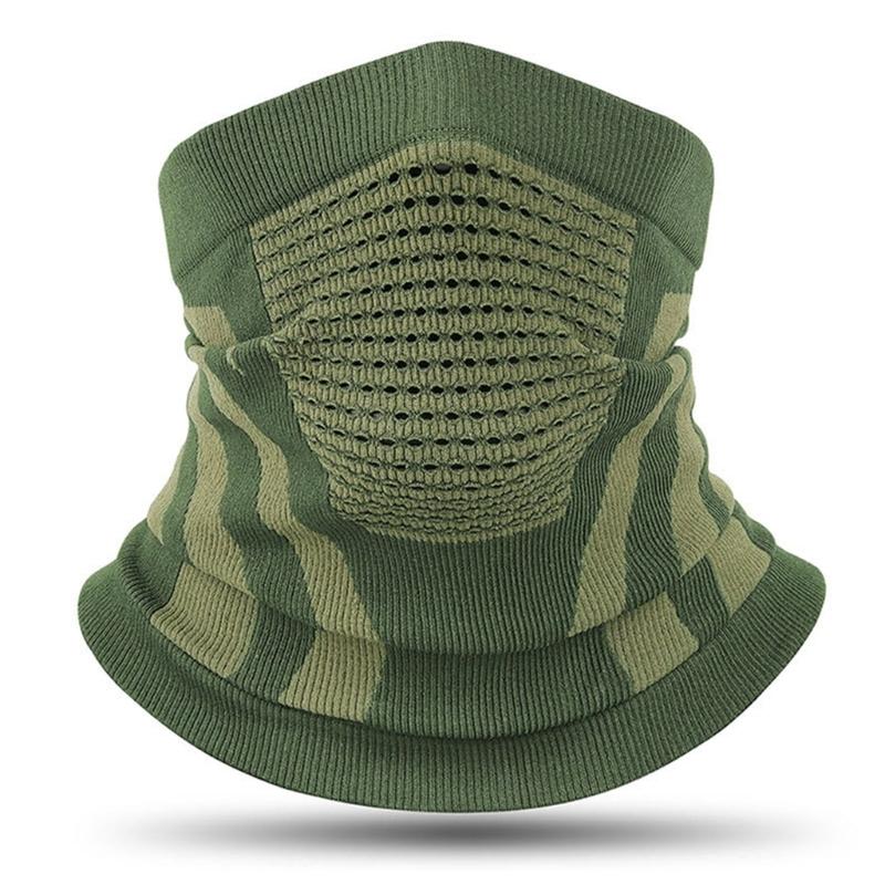 Winter Warm Cycling Neck Gaiter Windproof Neck Cover Facemask for Skiing Cycling