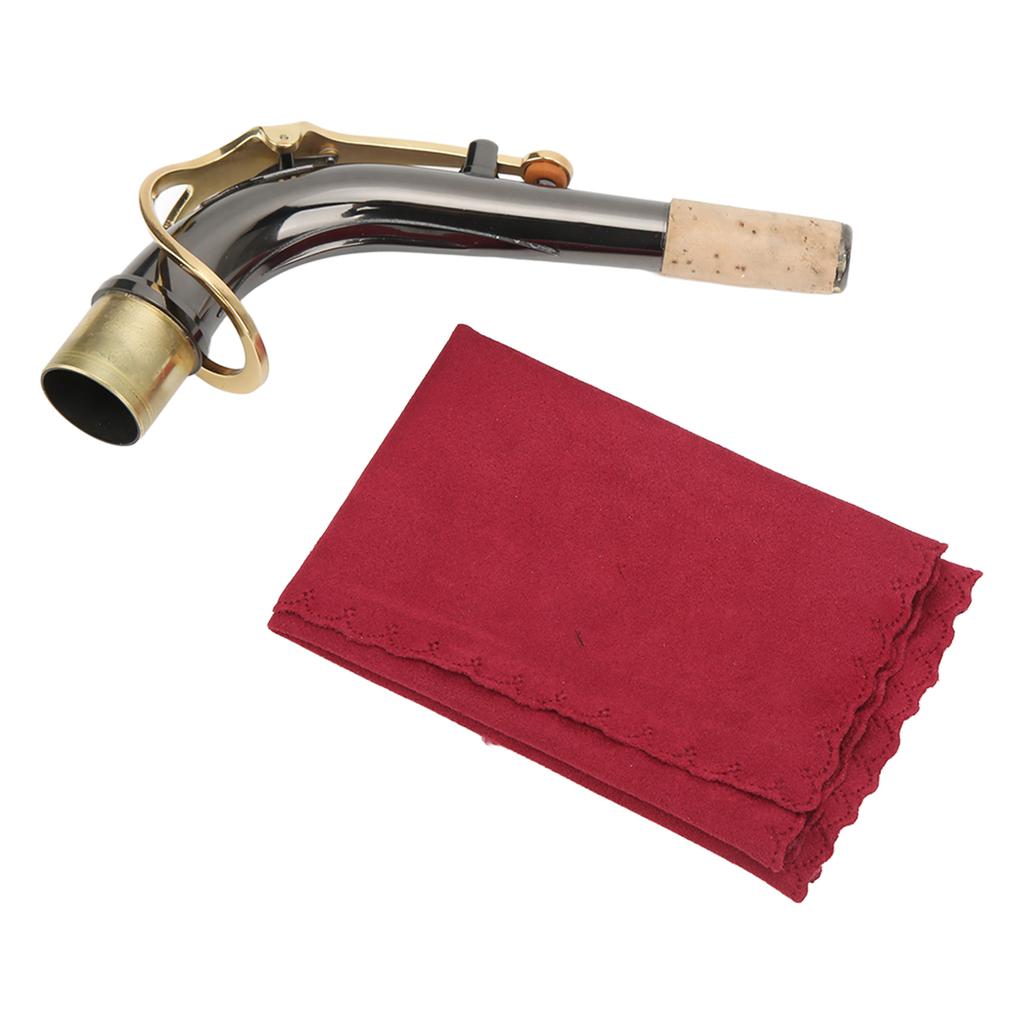 Accesoriu pentru saxofon cu gât îndoit de saxofon, plută metalică, placat cu nichel negru, pentru saxofon alto