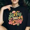 Herren- und Damen-T-Shirts Frühling ist da T-Shirt, Wildblumen T-Shirt, Gepresste Blumen Shirt,