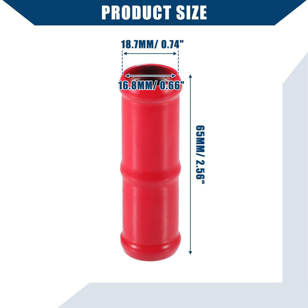 Hihaha No.92417JK20A Heater Hose Fitting Heater Hose Connector for Nissan Infiniti / 1 Piece Red