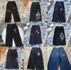 Le best-seller de cette année: Jeans graphiques JNCO Y2K hip-hop jeans amples pour hommes et femmes Harajuku jeans à jambes larges