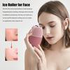 Facial Ice Mold, Pink Silicone Ice Roller For Face, Facial Massage Cooling Mold, Ice Mold For Skincare Routine Less
