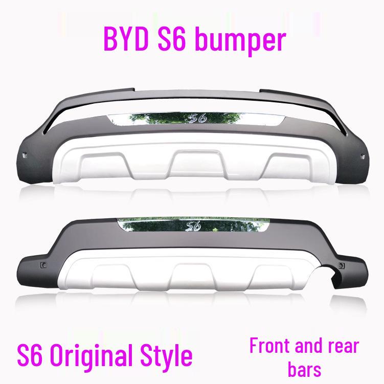 BYD S6 Front & Rear Bumper Guards: Anti-Collision Decorative Bars