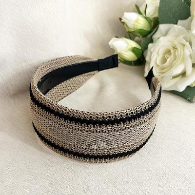 Breathable Non-Slip Toothy Hong Kong Style Headband and Hairpin Hair Accessories