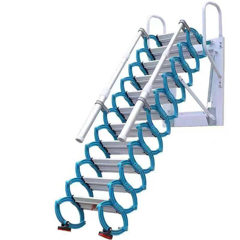 Fully Automatic Hidden Telescopic Electric Staircase for Indoor Villas
