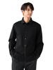 Beams Heart Men's Luxury Ponte Shirt, Black, Size L