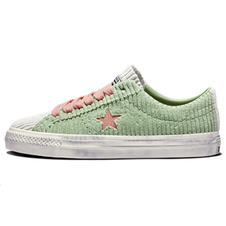 

Converse One Star Pro Вельветовые Удобные Модные Низкие Кеды Унисекс Зеленые Розовые A03755C 42