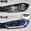 LED Retrofit Kit: Headlights, Daytime Running Lights & Sequential Turn Signals for 2016-2018 VW Golf Sportsvan.