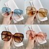 Fashion Square Oversized Sunglasses for Women Vintage Big Frame UV Protection Sun Glasses Shades Ladies Classic Eyewear