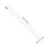 2Pcs Blind Wand Replacement 12 Inch Fiberglass Tilt Rod with Comfort Handle for Most Venetian Blinds Plug-in No Tools Needed